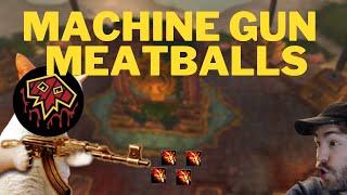 MACHINE GUN MEATBALLS Elemental Shaman 3v3 Arena Shadowlands PvP 9.0.2