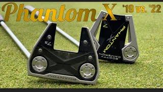 Scotty Cameron Phantom X 19 vs 22 comparison