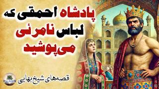 پادشاه احمق و معرکه‌گیر زبل⭐قصه‌های کهن شیخ بهایی⭐داستان های فارسی