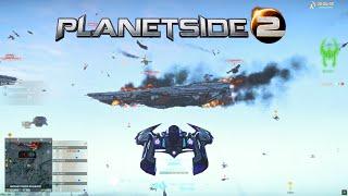 Planetside 2 Biggest Air Battle Ive Ever Been In