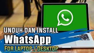 Terbaru Cara Download dan Install WhatsApp di LaptopPC  How To Install WhatsApp On Windows 2023