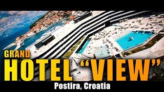 NEW GRAND HOTEL VIEW - Postira Croatia - DJI FPV DRONE
