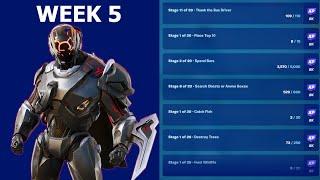 All Week 5 Season Quests Guide - Fortnite