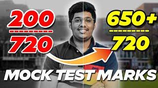 How to score 650+ marks in NEET mock tests ? NEET 202324
