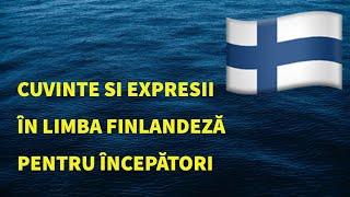 Cuvinte și fraze in limba finlandeză pentru începători. Studiați limba finlandeză fără efort.