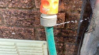 Simple fix - garden hose pipe tap connector repair