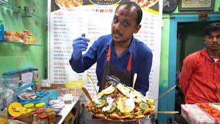 Biggest Maha laxmai Golden Bhel Chaat With 24k Gold Rs.2121- At Mr. Bhel Bhandari l Indore Food