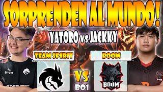 TEAM SPIRIT VS BOOM BO1ELIMINACIÓN - YATORO VS JACKKY - THE INTERNATIONAL 11 - 2022 - DOTA 2