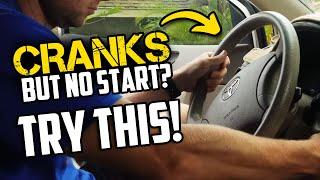 Your Car Wont Start? Crank But No Start? Diagnose And Fix Your Car Now