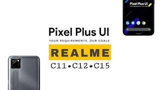 PixelPlus Android 11 rom for realme c11  c12 RMX2185  custom ROM for realme c11