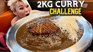 2KG CURRY CHALLENGE at Golden Curry in Bangkok Thailand #RainaisCrazy