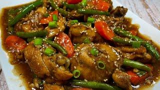 FILIPINO BRAISED CHICKEN  Braised Chicken Pinoy Style  Pinoy Simple Cooking