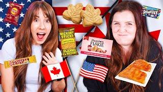 Americans Try Canadian Snacks Sweets and Treats