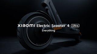 Dual suspension system  Xiaomi Electric Scooter 4 Ultra