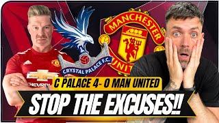 UNITED ARE AN ABSOLUTE DISGRACE HOW CAN TEN HAG SURVIVE THIS? Palace 4-0 Man United THE BREAKDOWN