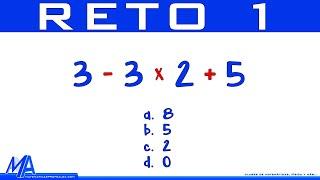 Retos matemáticos para pensar recordar y aprender  Reto número 1