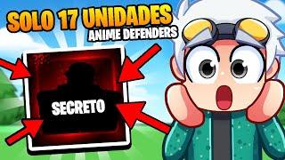 ¡La NUEVA UNIDAD SECRETA es MUY PODEROSA en ANIME DEFENDERS Roblox