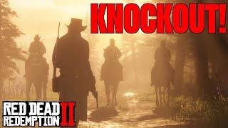 Cowboy Knockout - Kicked in the face Red Dead Redemption 2  Birdalert CLIP