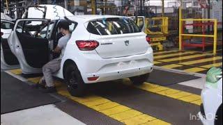 New Dacia Sandero 2021 Dacia Sandero 3 Production  Assembly line Tanger Maroc  Sandero Stepway