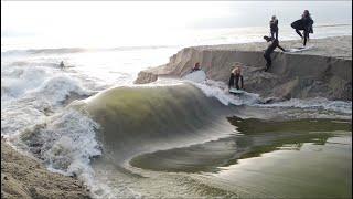 RAW How a RIVER WAVE FORMS START TO FINISH