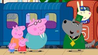 Peppa Pig Goes On The Longest Train Ride Ever   Adventures With Peppa Pig