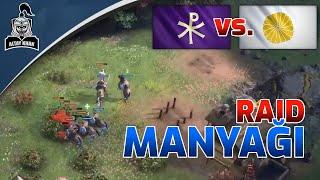 Age of Empires 4 Türkçe - Bizans vs. Japon  1v1  Raid Manyağı