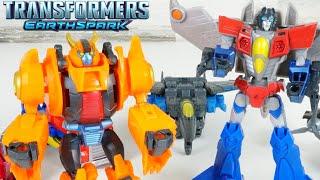 Transformers Earthspark Wave 3 Warrior Class Robots Jawbreaker Starscream Collection