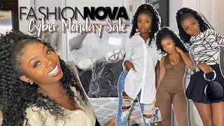 **HUGE** Fashion Nova Haul CYBER MONDAY SAVINGS Date Night Try-On Haul