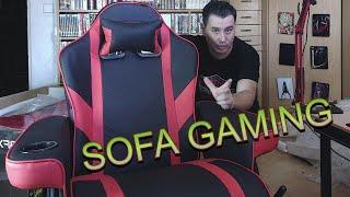 Sofá Gaming BlackFire BFX-705 Unboxing Completo