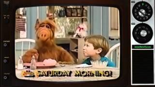 1986 - NBC - ALF hosts Saturday Morning Cartoons Promo