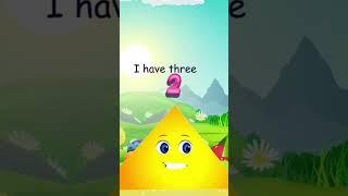 Shapes Song #nurseryrhymes #shapes #kiddietv #shapesandcolors #shorts #shortsvideo