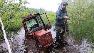 Колеса от комбайна на Турбо-трактор