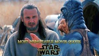 Credits Will Do Fine Watto And Qui-Gon Jinn - Most Memorable Quotes From Star Wars