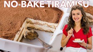 Easy TIRAMISU Cake  No-Bake Dessert