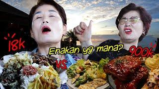 Kenapa kamu hanya kasih makanan Indo yg murah kpd emak Korea??