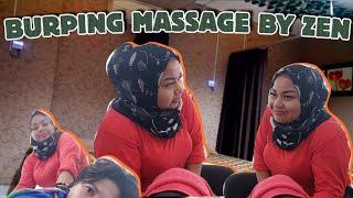 burping massage by zen