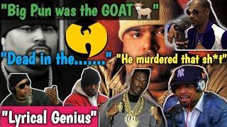 Rappers talk about Big Pun Bone Thugs Wu-Tang LL Cool J Kool G Rap......