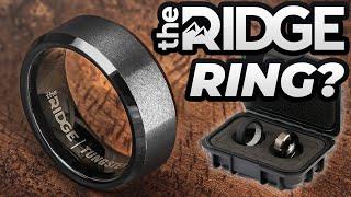 FINALLY Better Ring Options for Men? - The Ridge Tungsten Wedding Band Review