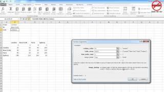 Excel Combining HLOOKUP and VLOOKUP