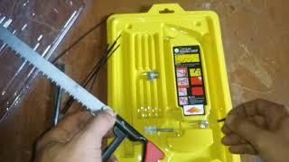 Magic saw from shopee unboxing and testing