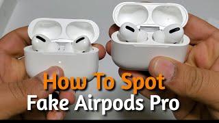 How To Spot Fake Airpods Pro Easily  Fake VS Real Aipods Pro