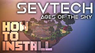 How to install SevTech Skyblock