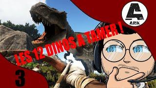 Ark Tips - #3  Les 12 dinos indispensables pour the island 