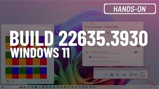 Windows 11 Taskbar BIGGEST upgrade yet Start menu redesign more Build 22635.3930 