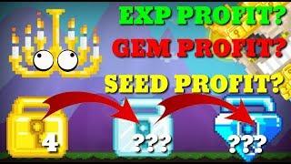 Getting Rich with Chands  7 Farms = DL PER DAY WOW - Growtopia