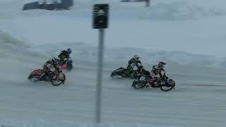 2024-01-07 Isracing Superligan 2024 omgång 3 Kallehov Örnsköldsvik Swedish Ice Speedway Super L.