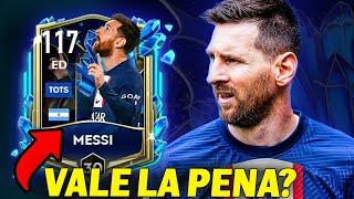 MESSI TOTS VALE LA PENA? ES MEJOR QUE SU VERSION UTOTY? REVIEW  FIFA 22 MOBILE