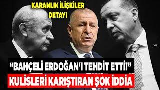 Ankara’da kulisleri karıştıran şok iddia Bahçeli Erdoğanı tehdit etti Karanlık ilişkiler detayı