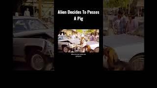 Alien Decides To Posses A Pig