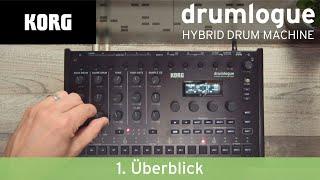 KORG drumlogue Groove-Guide - Folge 1 Überblick